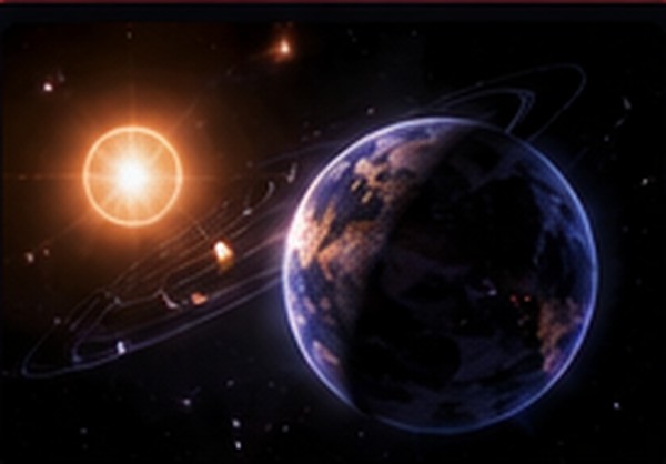 Capa ilustrada do livro Cosmologia